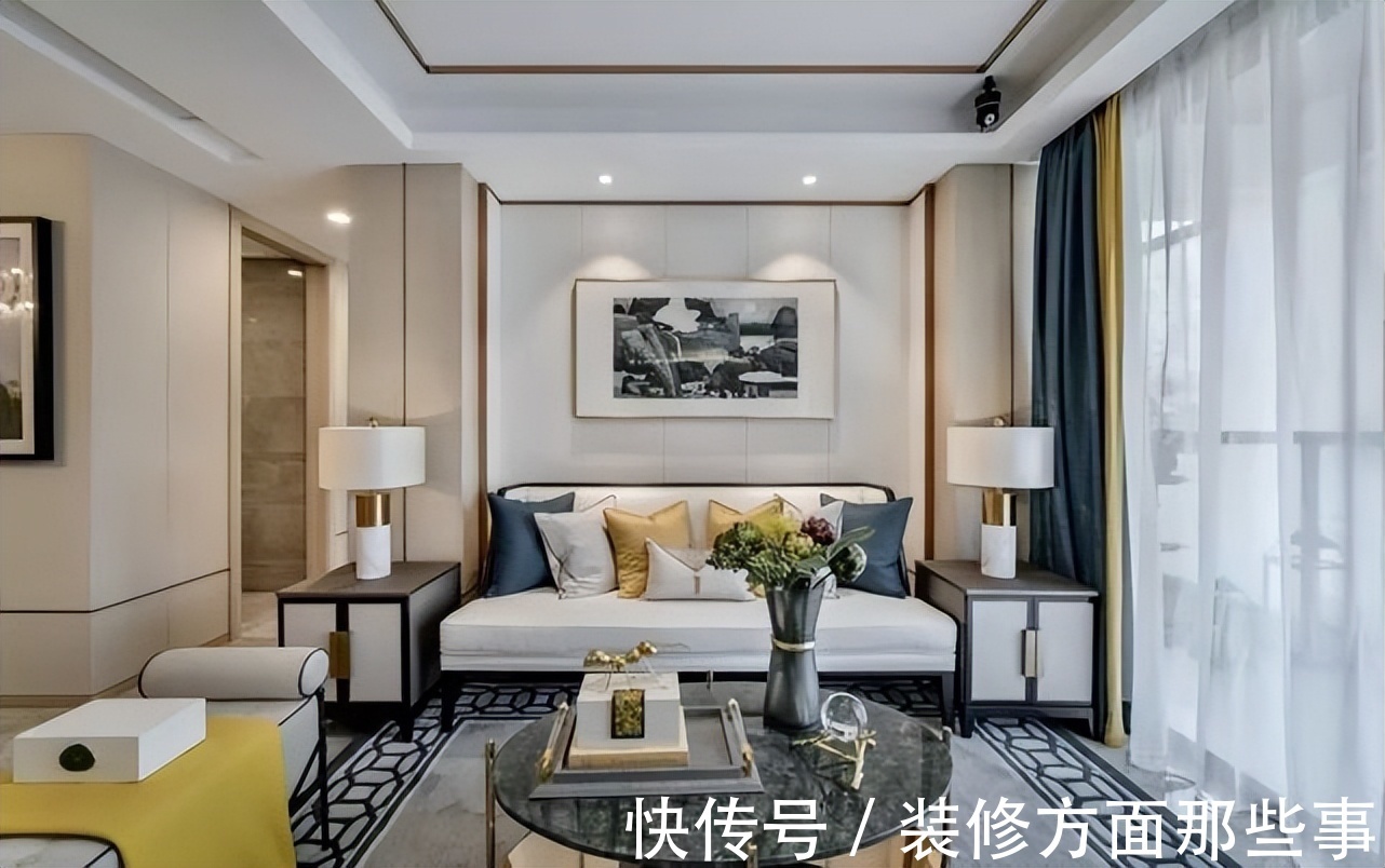 新中式|这个140平新中式,奢华又雅致!