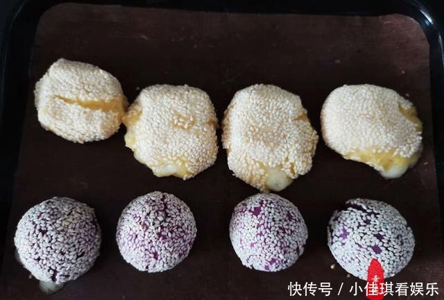 用薯泥制作甜品,过年的时候与家里的小孩一起动手,乐趣多多