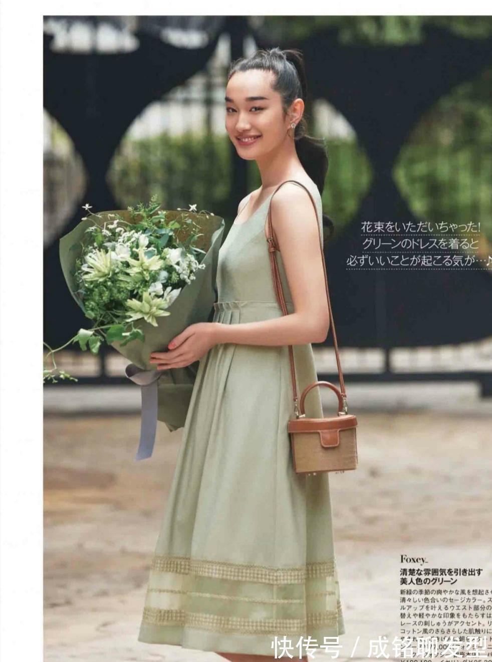 连衣裙|看完“日杂”博主的穿搭,才明白连衣裙有多美,时髦显瘦又高级