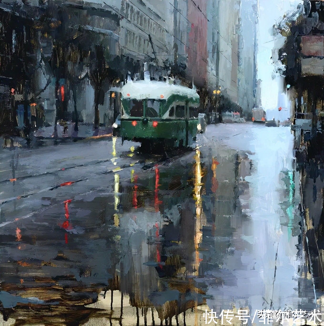 雅各布·德恩@美国画家雅各布·德恩超强表现力现代印象派油画作品赏析