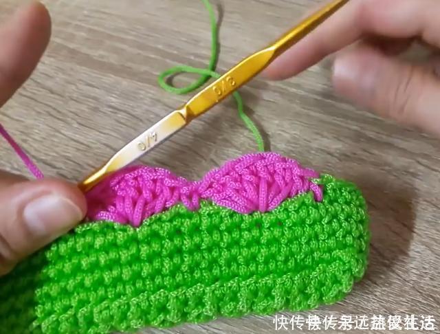 这款草莓包俘虏了多少女人的心,淘宝买不来,那我教你钩织针法