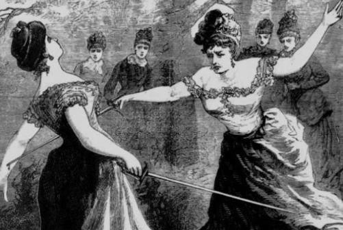 伊莎贝拉|女人的决斗,用的也是真刀真枪