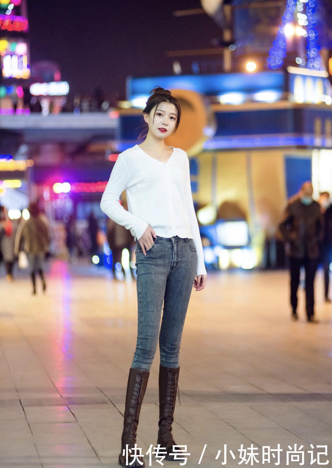 冬天怎么能少一双长靴呢, 看街拍下的女神如何驾驭, 你也可以很美