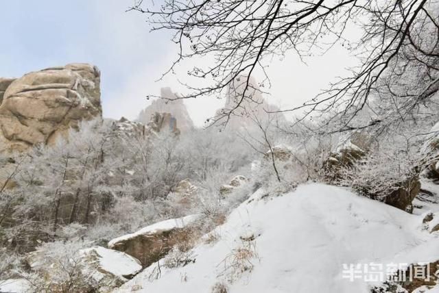 零下18℃，仙境崂山景色壮美