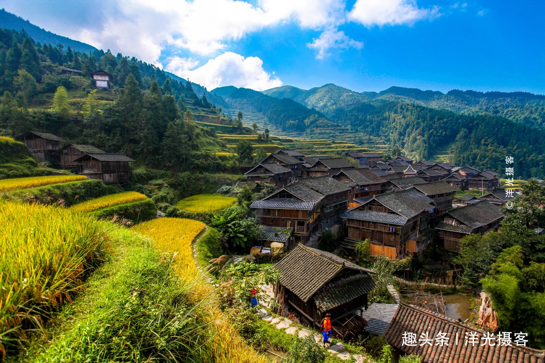 贵州|世界上独一无二的长城梯田隐匿在贵州深处，风景秀丽，却被遗忘