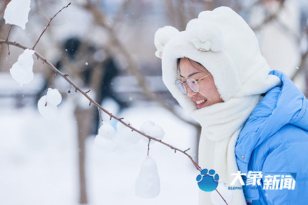 我慢慢地品 雪落下的声音|图集| 雪地