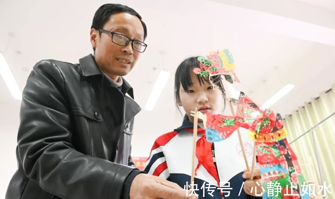 传承#邯郸冀南新区丨皮影进校园 非遗文化传承