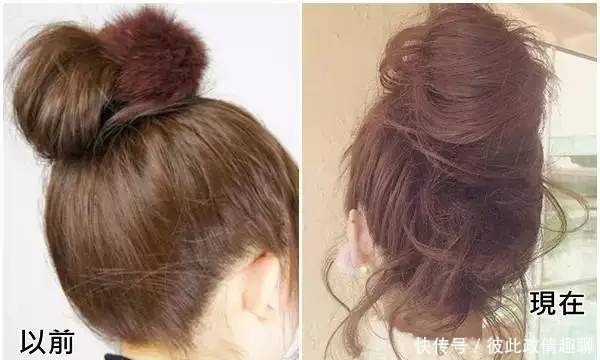 绑头发不能太死板,现在流行的“空气坠”扎发!