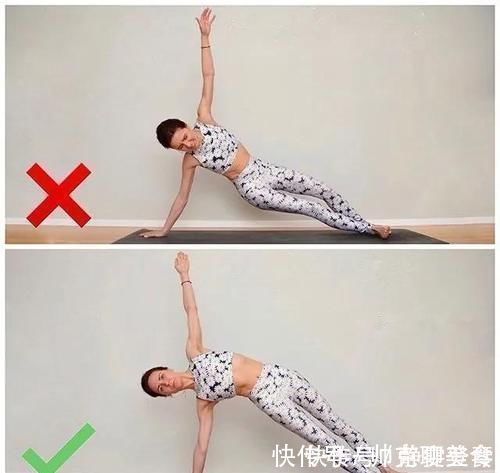 体式要点|23个常见易错瑜伽体式正误对比图，初学者尤其要注意啦