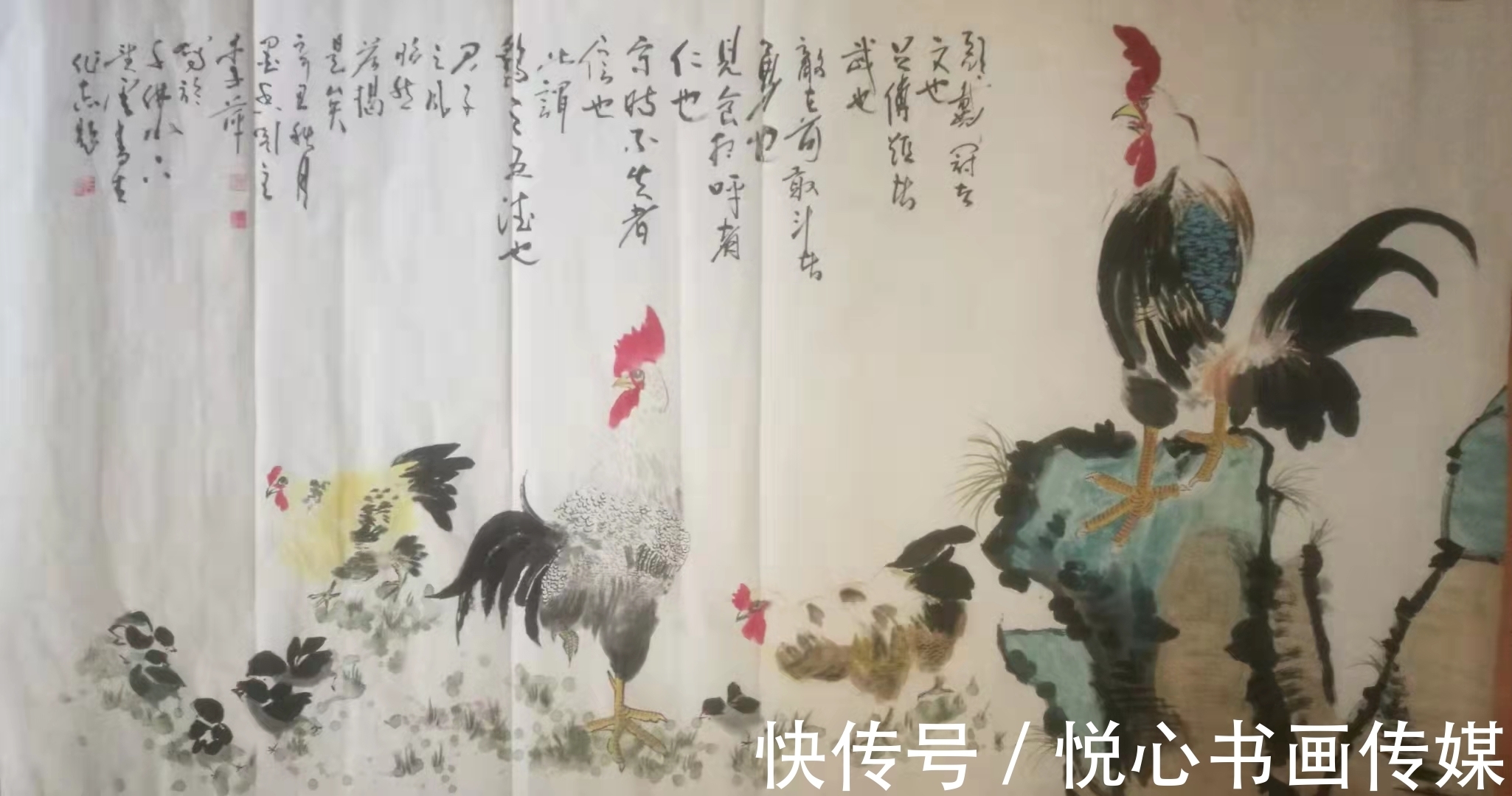 花鸟画$花鸟画创作室艺术总监，当代著名画家李萍国画作品欣赏