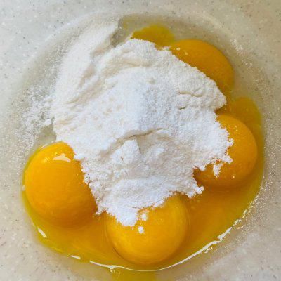 香橙戚风蛋糕(八寸低油版)