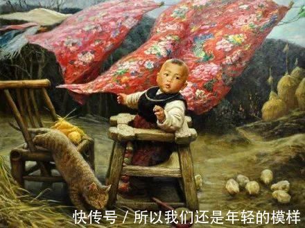 中国农村&绝对硬实力,火遍全球的油画作品,承载了一代人的深刻记忆,张张感人至深~