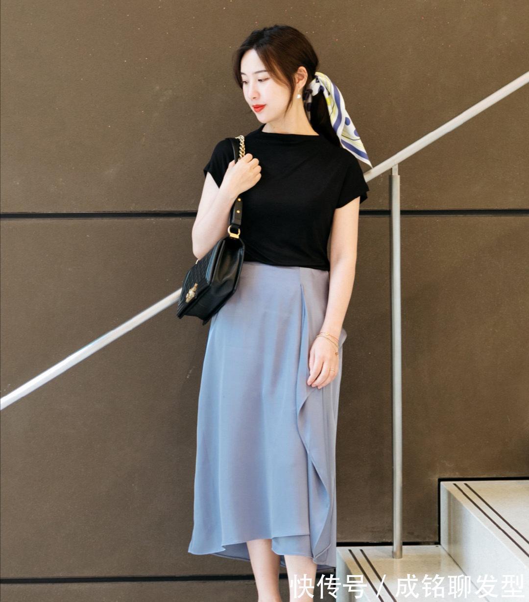 女人|奔四女人的优雅穿搭,清新简约的搭配精致又减龄,显身材更显气质