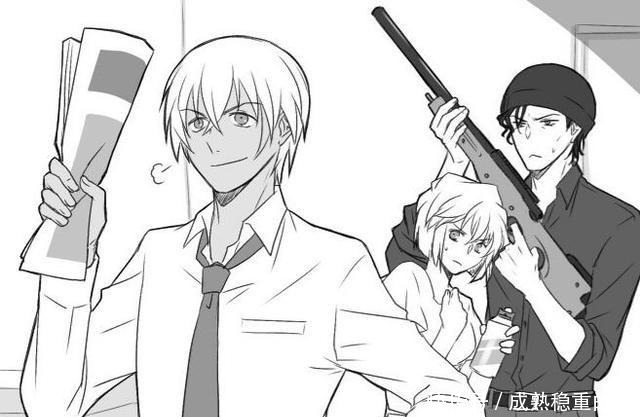 安室|柯南灰原哀、赤井秀一和安室透的日常生活,画面实在太甜了