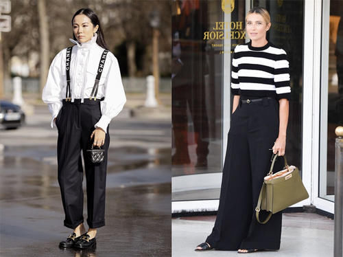 裤子不用多，却少不了百搭显瘦不出彩，可以打造时髦效果的黑裤子