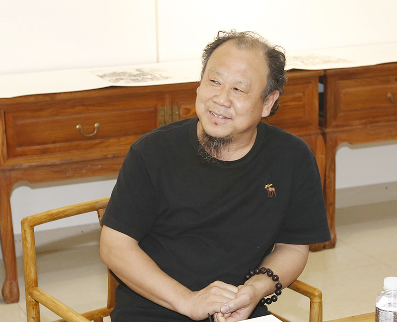 田智宇!心相——田智宇书画展在个山美术馆隆重展出