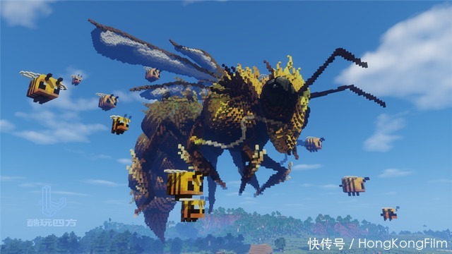 放大|我的世界：这些建筑做得太逼真了，把图片放大N倍才能看出破绽
