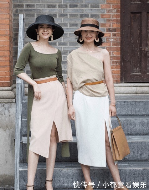半身裙|今年半身裙别瞎穿，认准这些“上短下高腰”技巧，巧妙显高又时髦