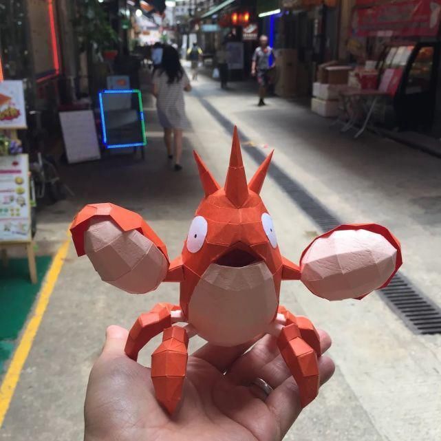 动漫|折纸大神制造“回忆杀”,用彩纸创作经典动漫雕塑,简直神还原