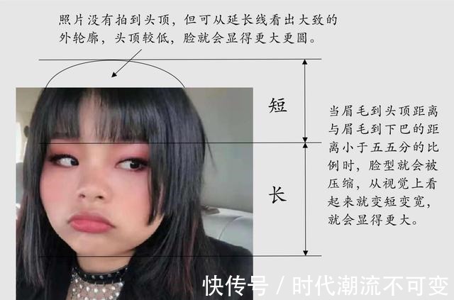 脸型 发量少还“脸大”的女生适合啥发型六款五五分短发,显瘦显发量!