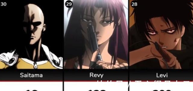 日漫|据说这是日漫人物杀敌数量统计，琦玉和兵长不过如此，第一是他