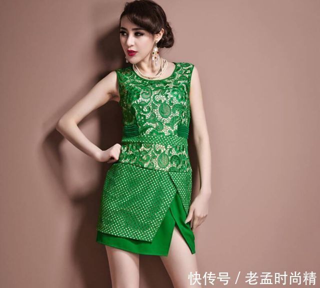 清新的“绿色系”衣服, 提升整体气质, 如沐春风有生机