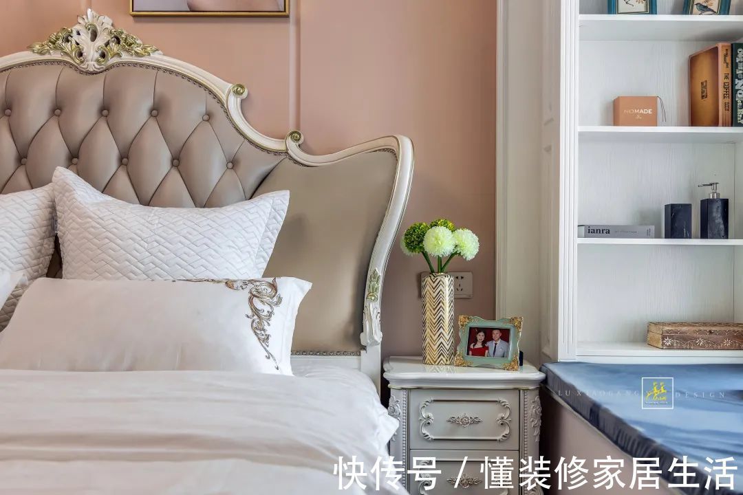 简欧风|93㎡简欧风,轻松舒适的华丽,浪漫精致而高级