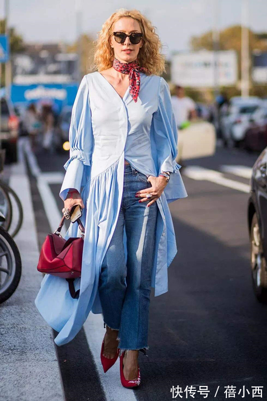 高跟鞋|今年火了的搭配“长裙+阔腿裤”! 瞬间化身穿搭博主,回头率十足