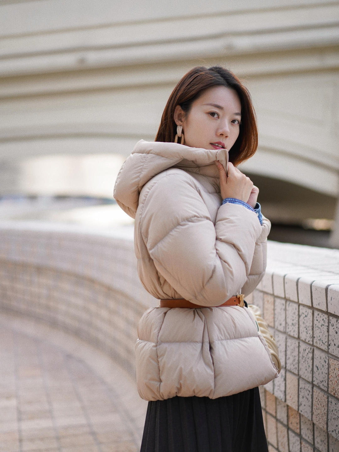 高级|长得美不如穿的美,羽绒服才是冬季的必备,轻松穿出高级感