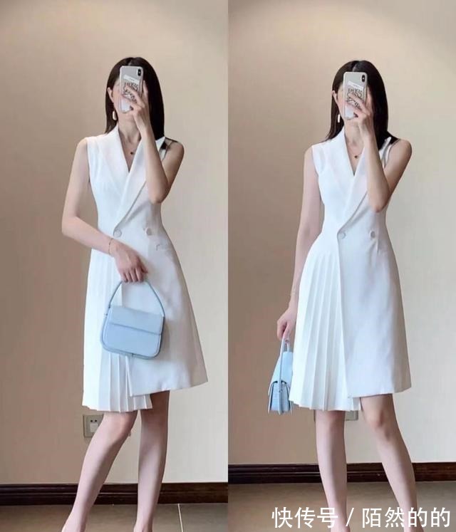 小裙子 教你这些显高穿搭用“小裙子+高跟鞋”来演绎初秋的时髦和优雅!