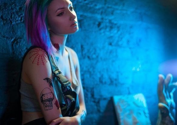 俄罗斯|俄罗斯正妹COS《黑礁》战斗女仆长 反差御姐战力爆炸