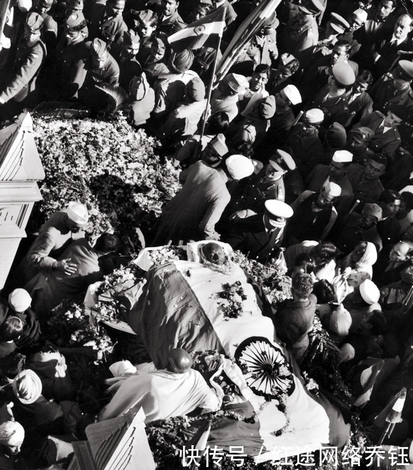 老照片:还原印度甘地,揭示所谓“圣雄”为何在中国没有市场