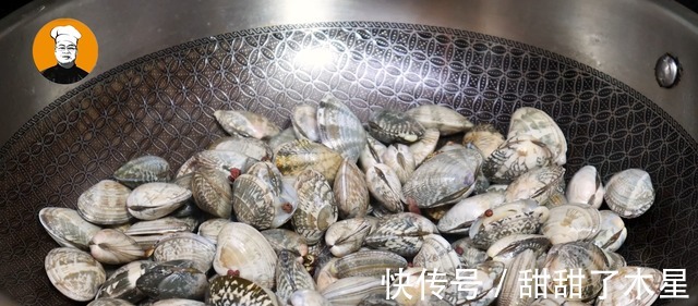 小葱|炒花甲用水煮就错了,教你不用一滴水炒花甲,干净无沙还不腥!