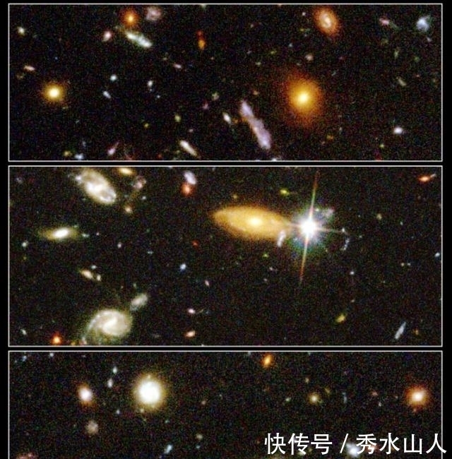 拍摄 哈勃超深场图像由哈勃太空望远镜拍摄,那这个图像到底有多大呢?