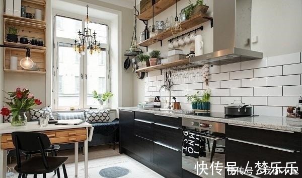 置物架|越来越多人厨房都不装吊柜了,聪明人喜欢这样设计,太实用了!