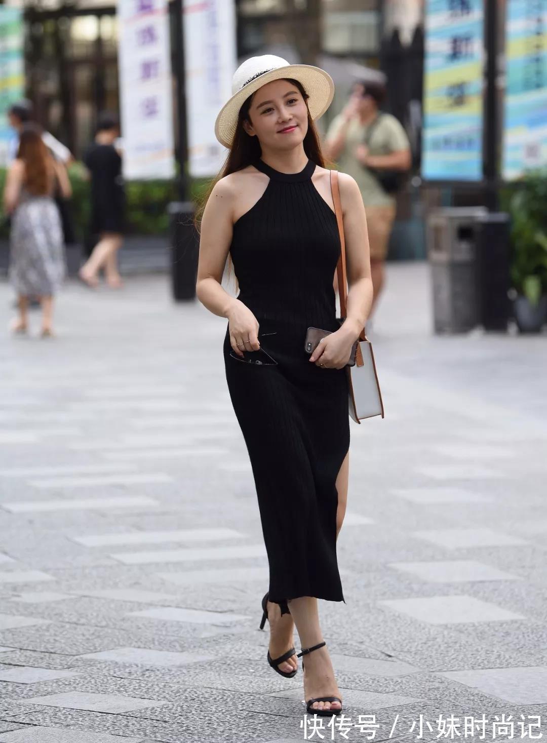 穿搭 黑色带感,气质高雅的穿搭,让你尽显女神的迷人风采