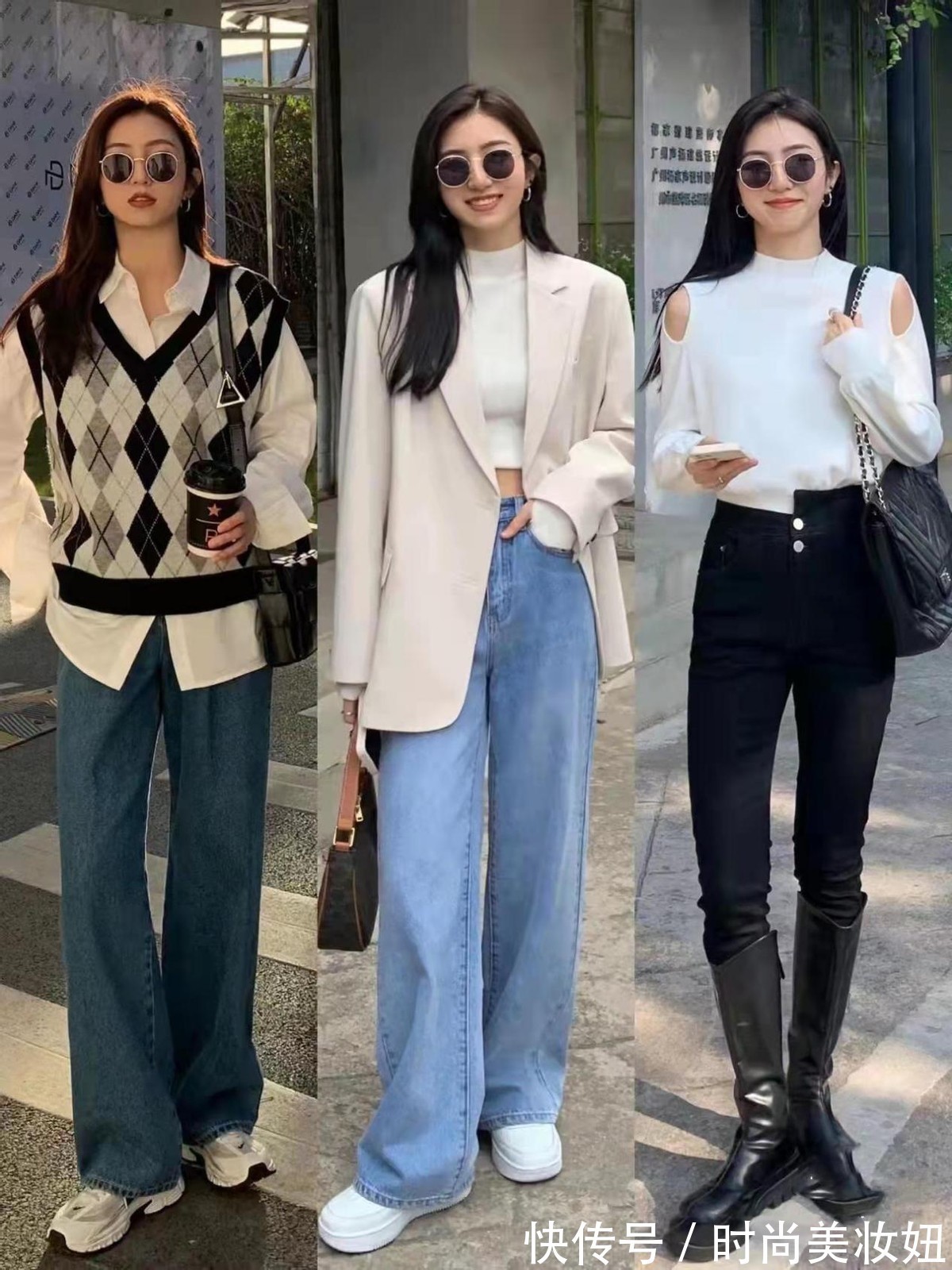 紧身裤 韩系早春这样穿太美了,每套都减龄洋气,30、40岁女人都适合