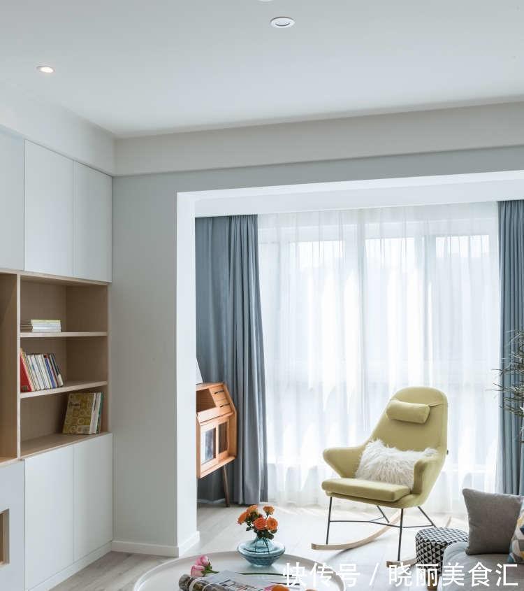 李文伟|用色彩填满三居室,舍去浮华和杂乱,让业主享受舒适的家庭生活