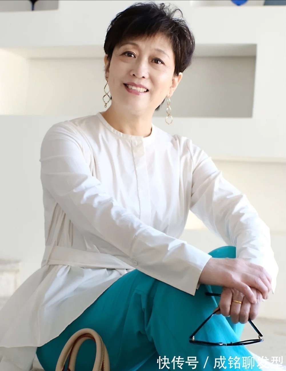 橘色调 适合五六十岁阿姨的入秋穿搭,不花哨不扮嫩,每一套都能照搬