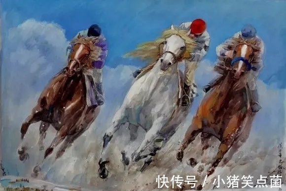 人观|他笔下的骏马,作品不落俗套,让人观之如闻其声