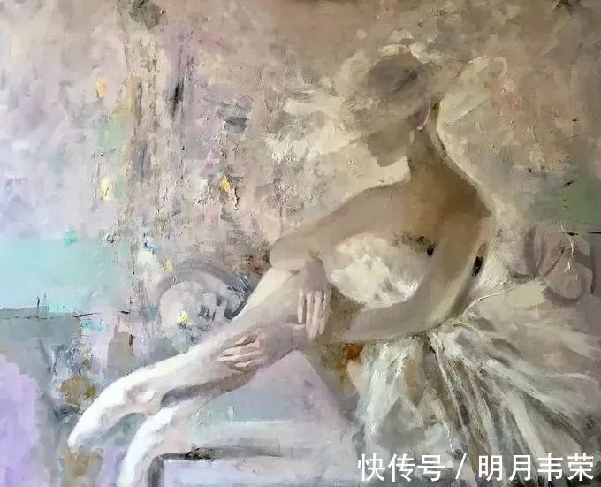 艾琳！她的油画有一种惊艳脱俗的美，乌克兰天才女画家艾琳·谢里