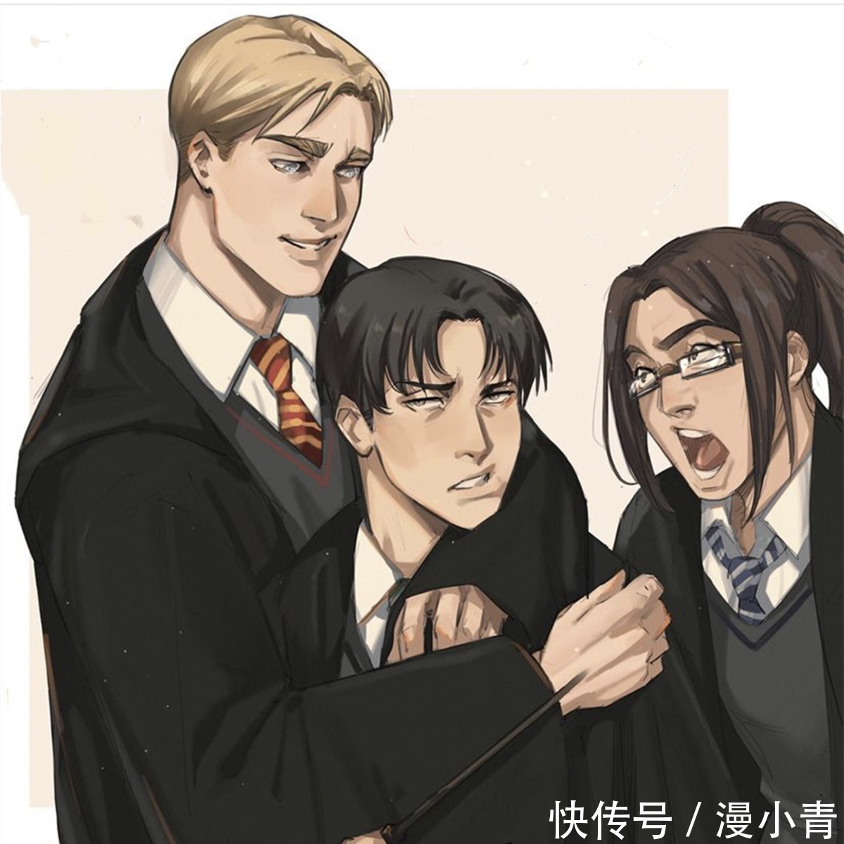 便当|当进击的巨人遇上了哈利波特,温馨又搞笑的画风,可惜这不是结局