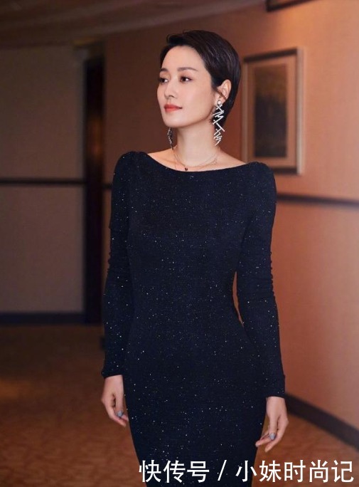 紧身裙|马伊琍一个人也过得很好,穿紧身裙走红毯自信爆棚,这等身材绝了