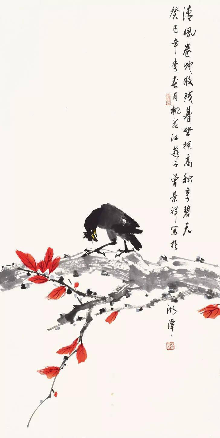 湘潭师范学院!翰墨丹青展风采——画家曾景祥花鸟画作品欣赏