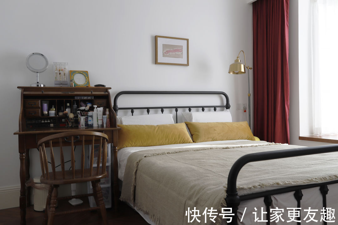 业主|户型特别的77m2小家改造复古风格