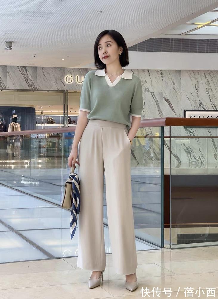 包容性|40岁女人可以照搬的“裤装搭配”,价格不一定贵,会搭配才是关键