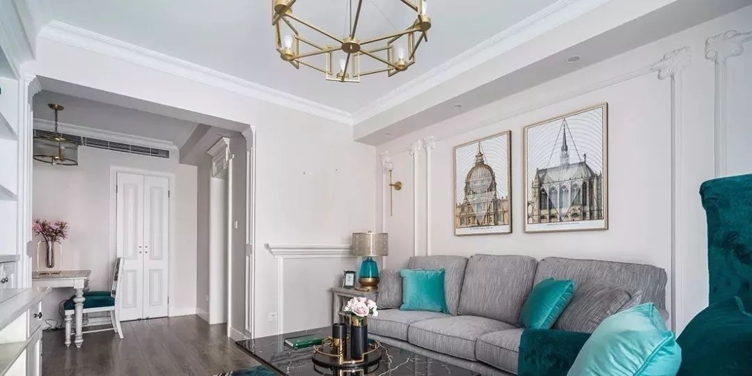 元素|客厅别再乱装了,如今流行轻奢风,精致漂亮上档次,太羡慕!