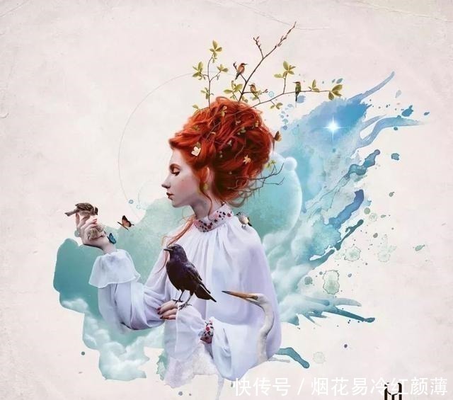 学无术!他的画作惊艳了无数人的眼球,这到底是人在画画还是画在撩人