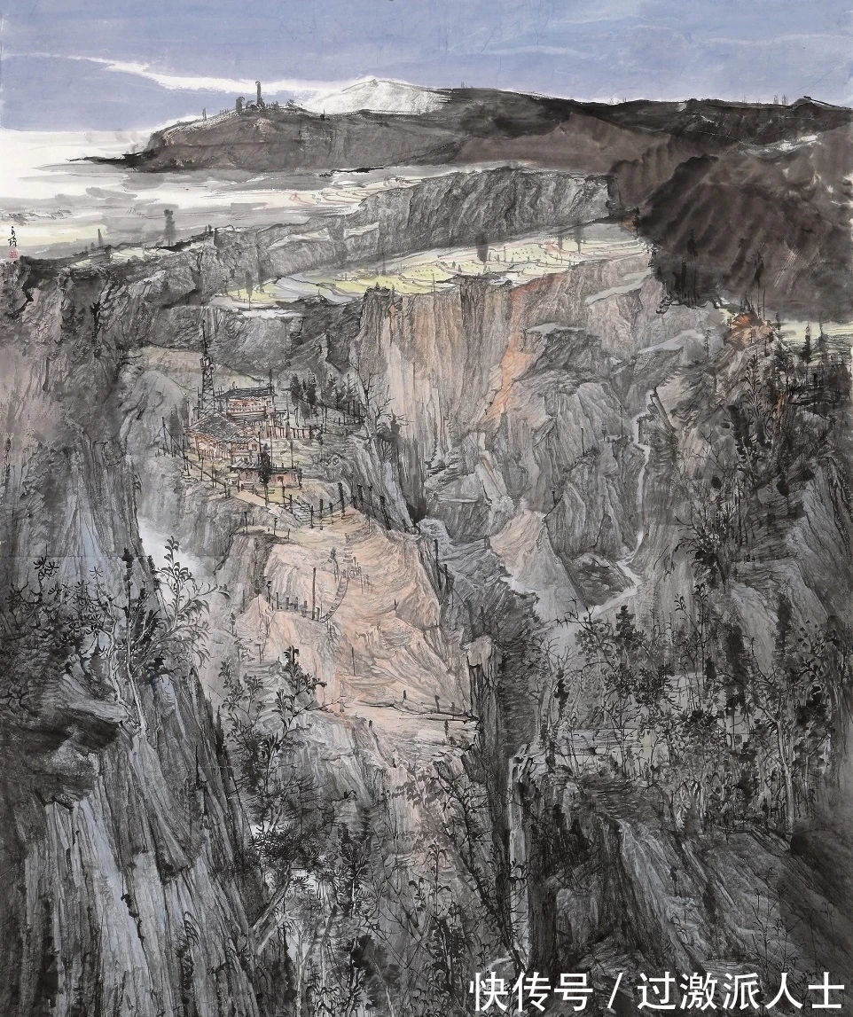 山林|山林丘壑,寂静大美|张永琦山水画