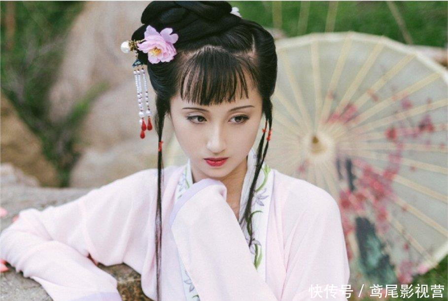 柔美|20岁师大汉服女神气质柔美哀婉,长相神似陈晓旭,拍林黛玉写真真假难辨